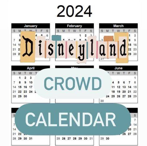 Disneyland 2024 Crowd Calendar Disneyland Crowd Calendar 2024, Disneyland Trip Planning 2024, Disneyland Planning 2024, Disneyland Schedule, Disneyland Planner, Disneyland October, Disney Crowd Calendar, Disneyland Crowd Calendar, Disneyland 2024