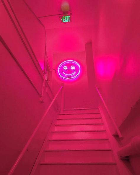 The Color Factory | Neon Pink Smiley Face The Color Factory, Pink Smiley Face, Color Factory, Pink Smiley, Smiley Face, Neon Pink, Smiley, Neon, Pink