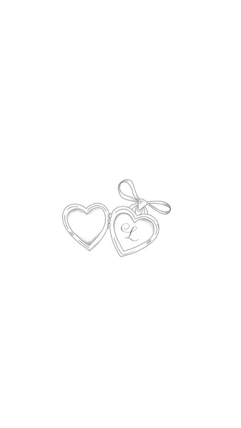 Fine Line Stamp Tattoo Ideas, Best Friend Locket Tattoo, Spine Tattoo Sketch, Matching Locket Tattoo, Fine Line Locket Tattoo, Heart Locket Tattoos, Open Locket Tattoo, Tattoo For Parents, Pocket Tattoo