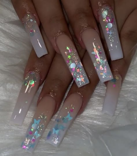 Bling Acrylic Nails Long, Nails Long Acrylic, Acrylic Nails Long, Nails Valentines, Long Acrylic Nail Designs, Drip Nails, Long Nail Designs, Dope Nail Designs, Long Acrylic Nails Coffin