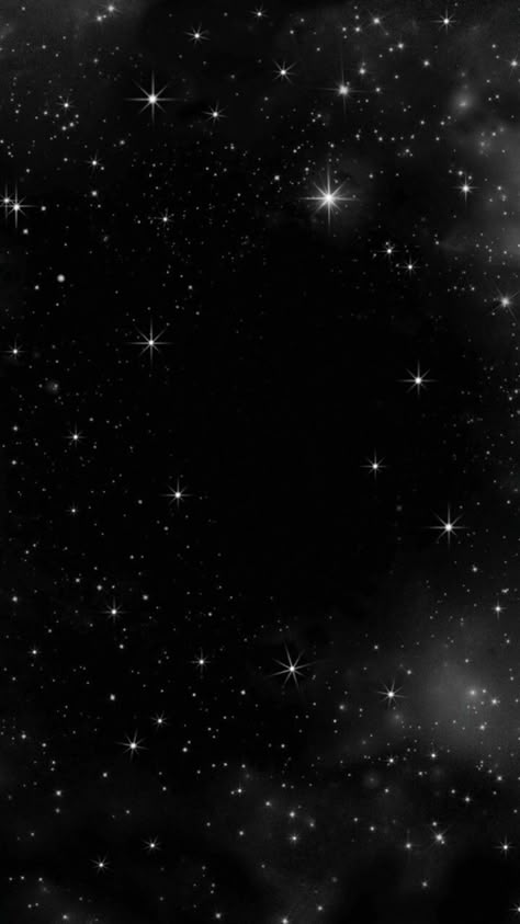 Space Wallpaper Black And White, Mentahan Bling Bling, Bling Bling Overlay, Black Background With White Stars, Black And White Soft Aesthetic, Bling Background Wallpapers, Bling Overlay, Black Sparkly Background, Star Black Background