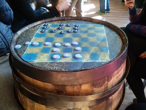 Brewery Merchandise Ideas, Brewery Games, Beer Barrel Ideas, Farm Brewery, Happy Hobbies, Branding Styles, Brewery Interior, Brewery Decor, Brewery Ideas