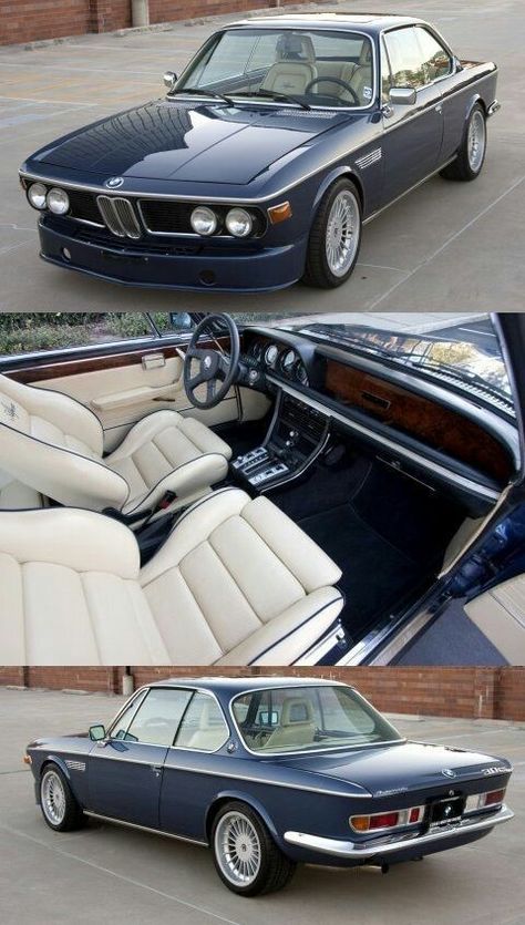 Bmw E9, Bmw Vintage, Bmw Classic Cars, Bmw Alpina, Bmw Classic, Bmw 2002, Classic Sports Cars, Classy Cars, European Cars