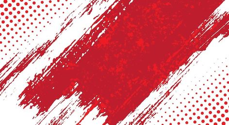 White and red grunge texture background | Free Vector #Freepik #freevector #stroke-pattern #splash-pattern #spray-texture #spray-background Red And White Texture, Red Polka Dot Wallpaper, Spray Background, Red White Background, Red And White Background, Dussehra Wallpapers, Red And White Wallpaper, Polka Dot Wallpaper, Red Texture Background