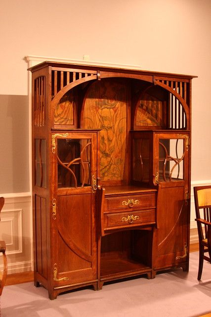 Art Nouveau Furniture, Drents Museum (Horta?) | Nicole & Ton | Flickr Nouveau Aesthetic, Art Nouveau Aesthetic, Nouveau Furniture, Art Nouveau Furniture, Art Nouveau Decor, What Is Art, Grand Homes, Aesthetic Movement, Fantastic Furniture