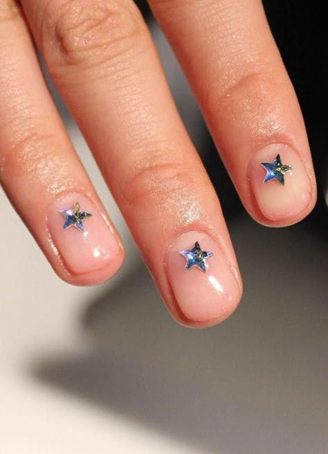 Nail Ridges, Clear Acrylic Nails, Nagellack Trends, Star Nails, Cool Nail Designs, Manicure E Pedicure, Nail Trends, Nail Art Design, How To Do Nails