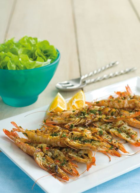 Grilled Butterflied Prawns » Dish Magazine Butterflied Prawns, Butterfly Prawns, King Prawn Recipes, Raw Prawns, Prawn Dishes, Grilled Prawns, New Zealand Food, Prawn Recipes, Sharp Knife