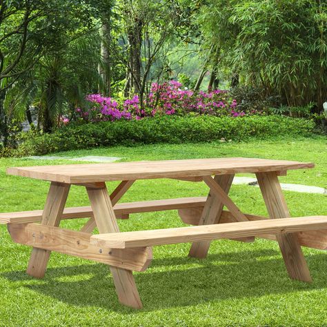 Pallet picnic tables