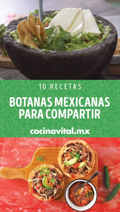 Consiente a la mejor compañía con deliciosas y fáciles botanas mexicanas, perfectas para cualquier día de películas, fiesta o series… ¡checa las recetas! Detroit Food, Appetizers Easy, Mexican Food, Mexican Food Recipes, Tacos, Snacks, Ethnic Recipes