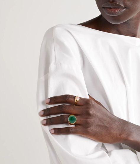 Anna Beck Designs Jewelry on Instagram: “Our Rasa signet rings are bold, beautiful, and handmade just for you.  #Malachite is often called the “stone of transformation” and is used…” Brazilian Jewelry, Anna Beck, Signet Rings, The Stone, Signet Ring, Beck, Jewelry Design, Bangles, Stone