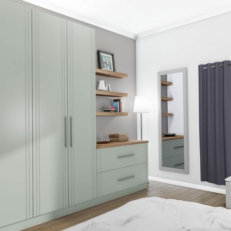 Wardrobe 2 Door Design, 3sliding Door Wardrobe Design, Plain Wardrobe Doors, Grey Sliding Wardrobe Bedroom, Guest Wardrobe, Replacement Wardrobe Doors, Bedroom Cupboard Doors, Baby Cupboard, Built In Wardrobe Doors