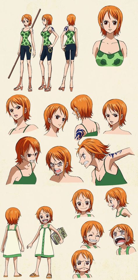 One Piece Character Design Sheet, One Piece Original Character Design, One Piece Characters Design, 2b Reference, Serious Character Design, Luffy Character Sheet, One Piece Reference Drawing, How To Draw Younger Characters, How To Draw One Piece