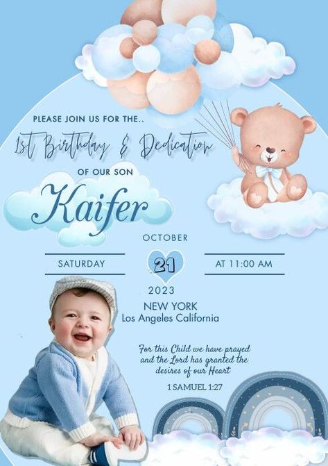 Birthday Invitations With Pictures, Baby Shower Invitations For Boys Free Templates, Baby Boy 1st Birthday Invitation Card, Cute Birthday Invitation Template, 1 St Birthday Invitation Card, Baby Template Design, First Birthday Boy Invitation Card, 1st Birthday Invitation Card Ideas, 1st Birthday Card Invitation