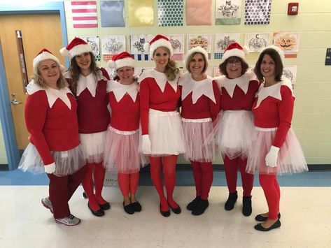 We've Never Seen A School Rock Halloween Like This - WeAreTeachers Christmas Movie Characters Costumes Diy, 2022 Christmas Outfit, Christmas Character Costumes, Christmas Costumes Diy, Diy Christmas Outfit, Christmas Outfit Ideas For Women, Ugly Christmas Sweater Outfit, Outfit Ideas 2022, Christmas Movie Characters