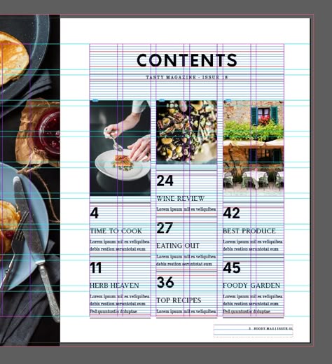 InDesign Secret #2: Switch on the Baseline Grid for Perfect Text Alignment Indesign Grid, Malaysia Culture, Travel Magazine Design, Grid Design Layout, Catalog Cover Design, Rollup Banner Design, Ebook Template Design, Indesign Tutorials, Indesign Layout