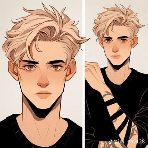 Mens Hair Drawing Reference Short, Short Hair Or Long Hair, Gesture Drawing Poses, Foxhole Court, Fox Games, The Foxhole Court, Long To Short Hair, Mahō Shōjo, All For The Game