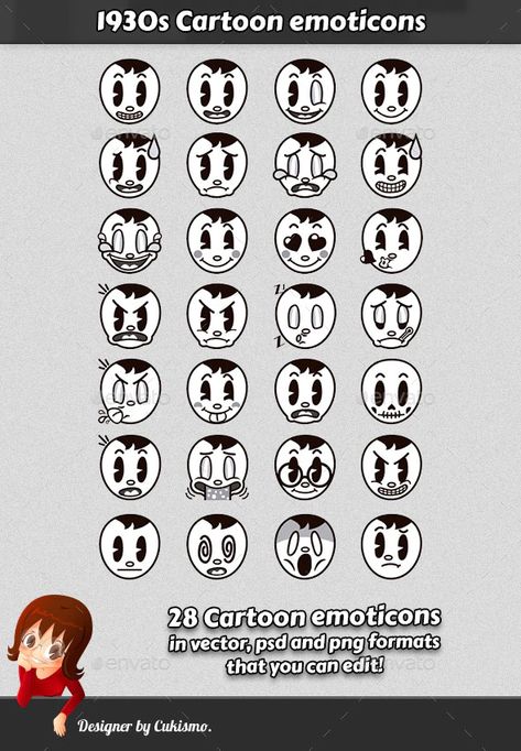 Phone Symbol, 1930s Cartoons, Vintage Cartoons, Cartoon Style Drawing, Old School Cartoons, Drawing Expressions, Cartoon Tattoos, Ink Blot, Retro Cartoons