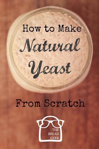 Homemade Yeast, Natural Yeast, Yeast Starter, Fermented Foods, Bread Rolls, Baking Tips, Sourdough Bread, How To Make Bread, Homemade Bread