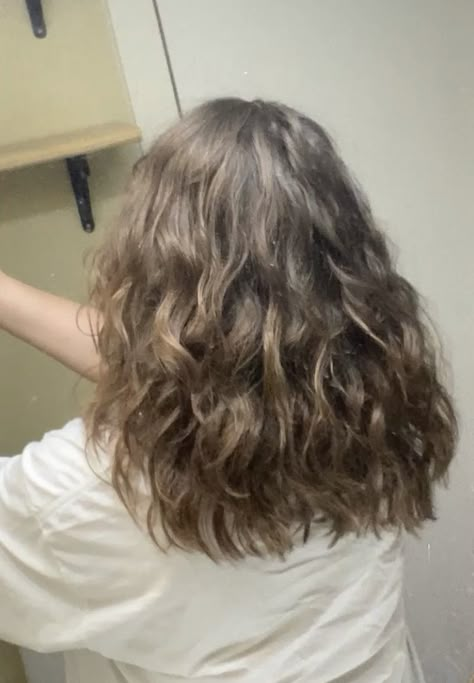 short, brown, wavy hair Wavy Layers Short, Medium Brown Wavy Hair Layers, Wavy Shoulder Hair Length, Soft Layers Medium Hair Wavy, Wavy Armpit Length Hair, Shoulder Length Wavy Hair Natural, Natural Wavy Hair Shoulder Length, Brown Wavy Hair Short, Light Layers Haircut Medium Wavy