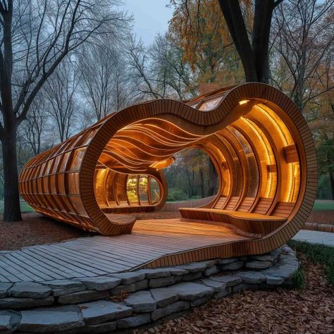 Pavilion Building Concept 898 - Dezign Ark Pavilion Design Concept Architecture, Pavilion Design Concept, Design Concept Architecture, Architecture Study, Giga Chad, Wooden Pavilion, Pavilion Design, Arch Model, Building Concept