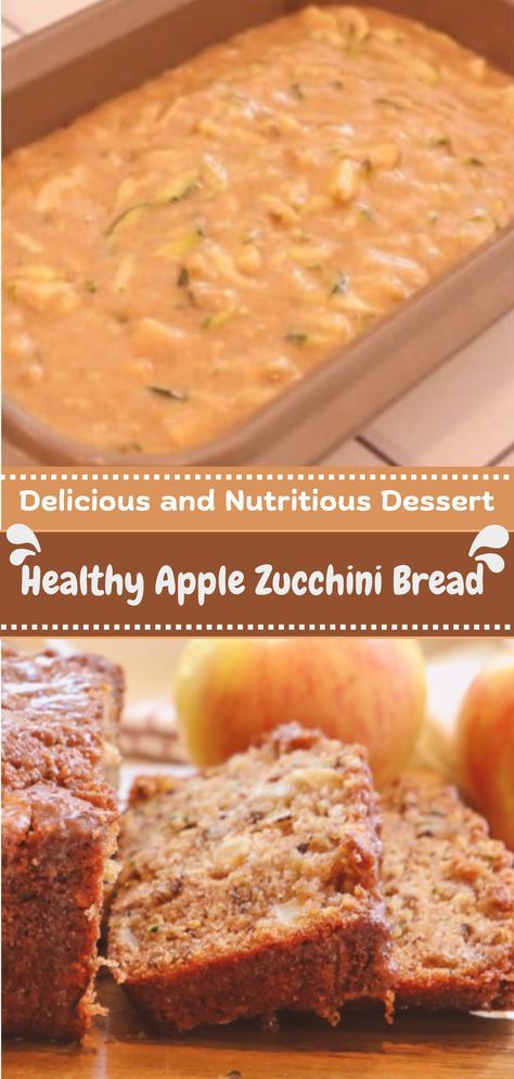 we have a treat for you—Apple Zucchini Bread. Zucchini Bread With Apples, Keto Apple Zucchini Muffins, Apple Zucchini Bread Recipes, Zucchini Oatmeal Bread, Zucchini Apple Bread, Zucchini Apples, Apple Zucchini Muffins, Cinnamon Zucchini Bread, Apple Zucchini Bread