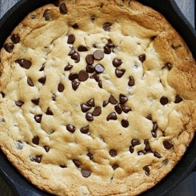 Chocolate Chip Skillet Cookie Bread Cast Iron, Cast Iron Skillet Cookie, Cast Iron Cookie, Steak Skillet, Tri Tip Roast, Skillet Cookie Recipe, Chocolate Chip Skillet Cookie, Cooking With Children, Cookie Skillet