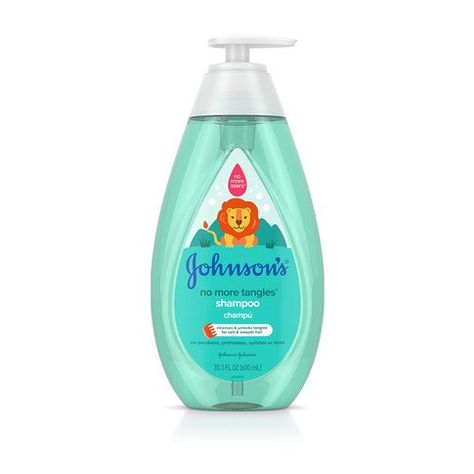 Johnson's® No More Tangles® Toddler and Kids Detangling Shampoo Toddler Shampoo, Detangling Hair, Shampoo For Curly Hair, Detangler Spray, Baking Soda Shampoo, Hair Cleanse, Baby Shampoo, Old Spice, Best Shampoos