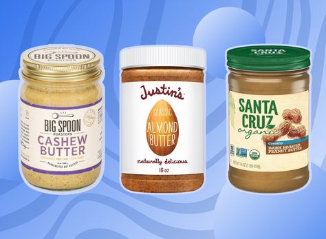 15 Healthiest Nut Butters on Grocery Shelves Healthiest Nut Butter, Grocery Shelves, Butter Brands, Healthy Nuts, Eat This Not That, Healthy Bread, Healthy Peanut Butter, Nut Butters, Cashew Butter