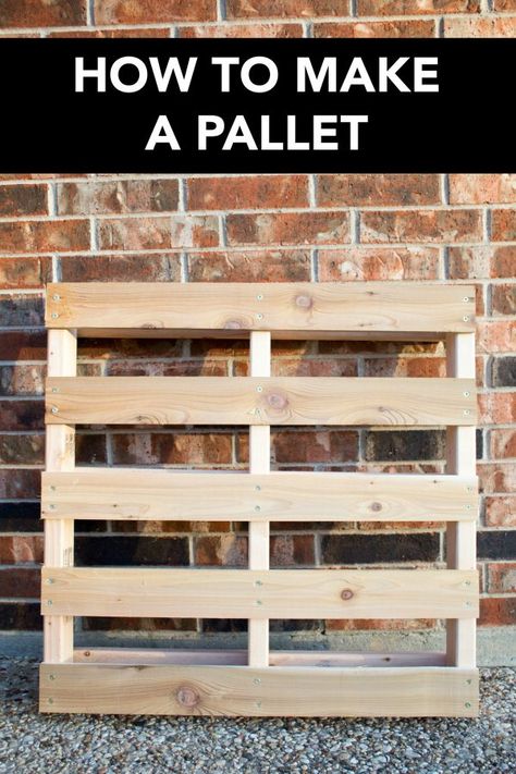 If you are wanting to build a vegetable garden out of a pallet, think about making your own! Here's my step by step guide on how to make a pallet! Diy Pallet Decoration, Pink Truck, Heels Pink, Porch Furniture, Pallet Decor, Pallet Outdoor, Pallet Crafts, Diy Wine Rack, Furniture Rehab