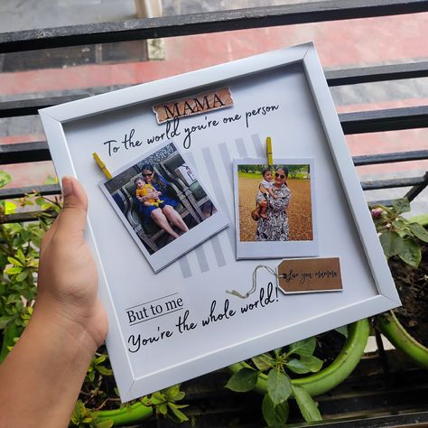 3d frame done for Mother’s Day ❤️ WhatsApp 9679727880 to place your orders ✨ #mothersday #frame #photoframe #handmade #gifts Teachers Day Frame Ideas, Teachers Day Photo Frame, Teachers Day Photos, Handmade Photo Frames, Bond Paper Design, Embroidery Frame, 3d Frames, Bond Paper, Mothers Day Special