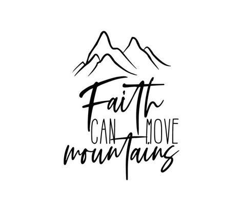 Christian Svg Files, Cricut Svg Files Free, Mountain Svg, Faith Can Move Mountains, Christian Shirts Designs, Christian Svg, Cricut Free, Diy Cricut, Move Mountains