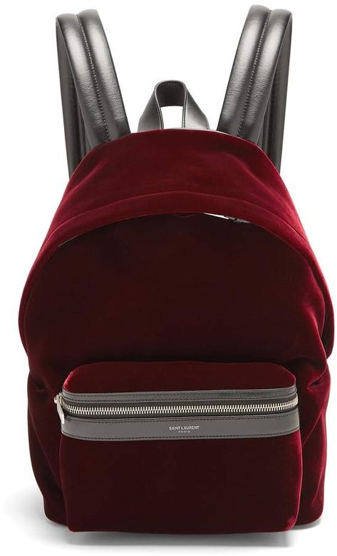 velvet crush Purple City, Velvet Backpack, Rucksack Bags, Burgundy Bag, City Backpack, Bag Obsession, Burgundy Velvet, Teenage Fashion, Girly Shoes