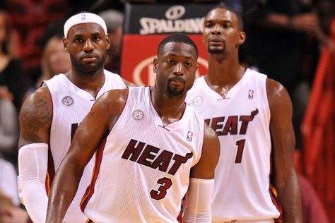 Lebron James Dwyane Wade, Lebron And Wade, Heat Basketball, Chris Bosh, James Jones, Zach Lavine, Jimmy Butler, Nike High Tops, Dwyane Wade