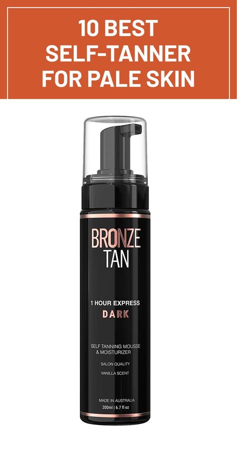 Best Self Tanner, Bronze Tan, Tanning Mousse, Self Tanners, Cool Undertones, Self Tanner, Pale Skin, Fair Skin, Best Self