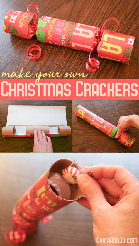 English Christmas Crackers, Traditional English Christmas, Christmas Popper, Homemade Christmas Crackers, Diy Christmas Crackers, Party Crackers, English Christmas, Christmas Cracker, Christmas Crackers