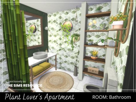 A.lenna's Plant Lover's Apartment - Bathroom Converted Shed, Modern Rustic Cabin, Shed Tiny House, Apartment Bathroom, Island Living, English Country House, Apartment Kitchen, Boho Living, City Living