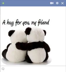 A hug for you my friend - emoticon for Facebook chat! Sending Hugs Quotes, Hug Friendship, Big Hugs For You, Hug Images, Hug Gif, Special Friend Quotes, Sending You A Hug, Friends Hugging, Thinking Of You Quotes