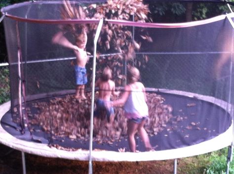 For fall: trampoline idea, put leaves on your trampoline and kids LOVE it! Zoe Core, Nostalgia Childhood, Side Quest, Poem Art, Feeling Nostalgic, Nostalgia Core, Sleepy Time, Grandma Core, Childhood Nostalgia