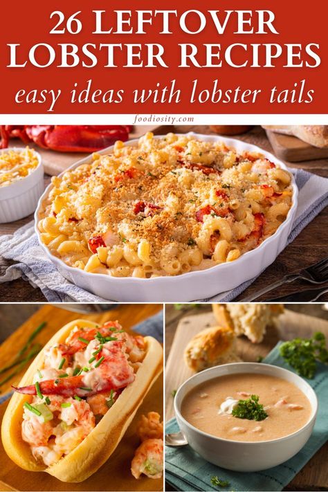 Leftover Lobster Recipes, Healthy Lobster Recipes, Leftover Lobster, Lobster Recipes Easy, Lobster Pizza, Fried Lobster Tail, Lobster Thermidor, Fried Lobster, Ideas For Dinner