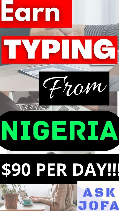 Earn, Money, Profits, Nigeria, Online, Ask Jofa, Jobs, Typing, John, Freelance Jobs Ideas, Find Jobs Online, Part Time Remote Jobs, Remote Jobs No Experience, Online Typing Jobs, Online Jobs For Students, Typing Jobs From Home, Jobs For Students, Jobs Ideas