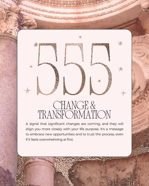 Angel number 555 meaning   #spiritualawakening #angelnumbers #numerology #higherself #111 #horoscope #zodiac #starsigns #zodiacsigns #astrology #horoscopes #channeledmessage #oracle #starseed #lightworker #humandesign #spiritualawakening #spiritualjourney #manifestation #psychic #psychicmedium #divinefeminine #tarot #cosmic #lawofattraction #ascension 555 Meaning, 555 Angel Numbers, Change Is Coming, Angel Number Meanings, Channeled Message, Number Meanings, Spiritual Encouragement, Psychic Mediums, Angel Numbers