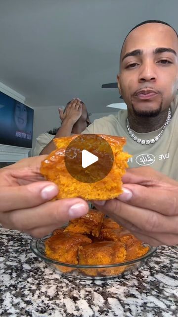 Erik Hopkins on Instagram: "Sweet Potato 🍠 Cornbread for the win…there are so many different ways to make this recipe…do yours as you please 😅👍🏼" Cornbread Sweet Potato, Sweet Potato Jiffy Cornbread Muffins, Sweet Potato Jiffy Cornbread, Sweet Potatoes Cornbread, Sweet Potato Cornbread Jiffy Easy, Sweet Potato Cornbread Jiffy, Sweet Potato Cornbread Recipes, Sweet Potato Dessert Recipes Easy, Sweet Potato Dessert Recipes