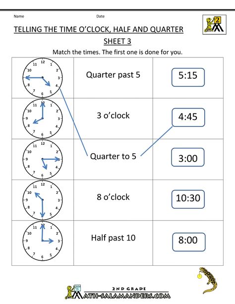 Clock Problems for 2nd Grade | clock Half and Quarter Sheet 3 O'clock Half and Quarter Sheet 3 ... Worksheet On Time For Class 2, Quarter To And Quarter Past Worksheets, Worksheet On Time For Grade 2, Quarter Past And Quarter To Activities, Clock Worksheet 3rd Grade, Time Worksheet For Class 4, Telling Time Worksheets 2nd Grade, Clock Worksheets For Grade 1, Clock Worksheets 2nd Grade