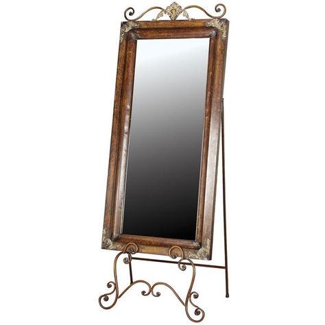 easels for mirrors | ... MIRRORS > LARGE EASEL DRESSING MIRROR. ($235) liked on Polyvore Mirror On Easel, Diy Easel, Garden Crafts Diy, Dressing Mirror, Standing Mirror, Garden Crafts, Accent Furniture, Mirror Table, Design Inspo