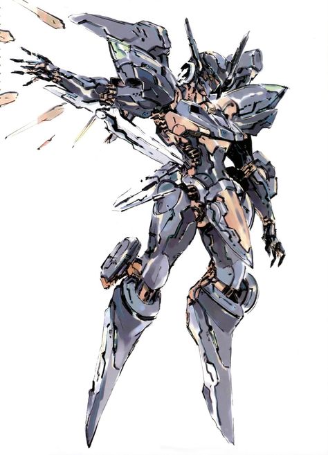 Isometric Island, Mecha Pilot, Mechanical Reference, Yoji Shinkawa, Zone Of The Enders, Mech Suit, Arte Robot, Mecha Anime, Concept Artist