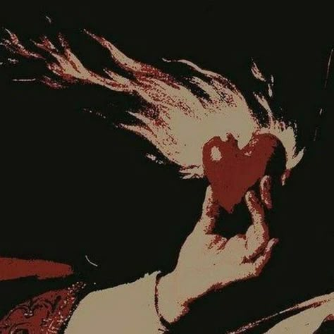 Ethereal Love Aesthetic, Vampire Dracula Art, Count Dracula Aesthetic, Burning Love Aesthetic, Red Ethereal Aesthetic, Vintage Vampire Art, Red Aesthetic Romantic, Edgy Art Aesthetic, Vampire Icon Aesthetic