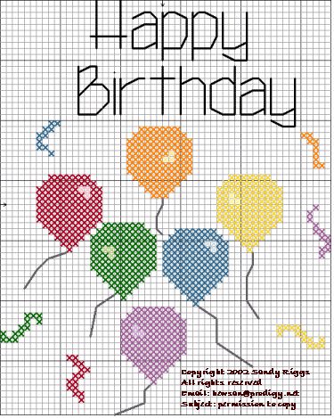 Cross Stitch Birthday, Birthday Cross Stitch, Stitch Birthday, Kids Blanket, Stitching Cards, Holiday Cross Stitch, Cross Stitch Letters, Just Cross Stitch, Pola Kristik