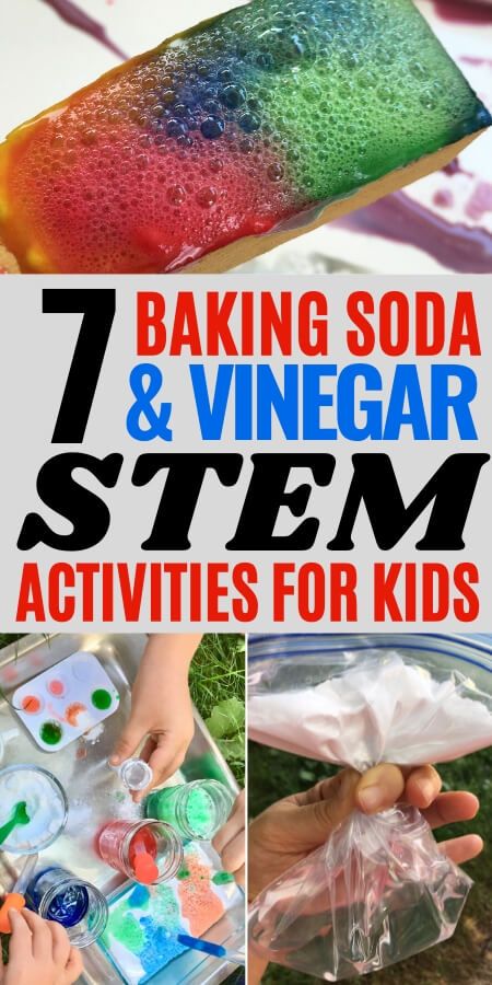 Preschool Stem Activities, Baking Soda Experiments, Stem Activities Preschool, Fun Stem Activities, Baking Soda And Vinegar, Preschool Stem, Preschool Science Activities, Kid Experiments, Steam Activities