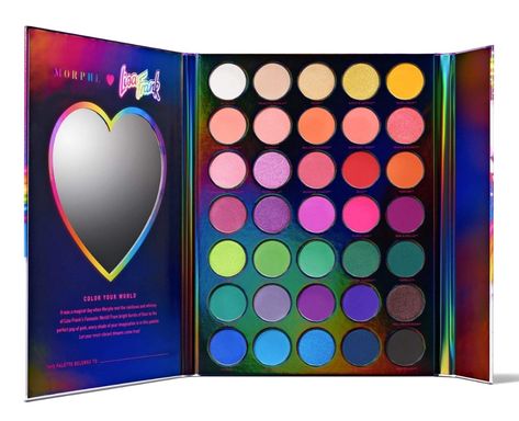 AmazonSmile : Lisa Frank 35B Artistry Eyeshadow Palette - Prancing Unis : Beauty & Personal Care Makeup Morphe, Colourpop Eyeshadow, Glitter Eyeshadow Palette, Makeup Artist Tips, Search Icon, Lisa Frank, Star Vs The Forces, Favorite Words, Beauty Items