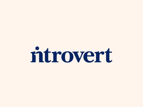 Instrovert Wordmark by Aditya | Logo Designer on Dribbble Logo Intelligent, Negative Space Logo Design, Space Logo Design, Negative Space Logo, Clever Logo Design, Space Logo, Corporate Logo Design, Typographic Logo Design, Clever Logo